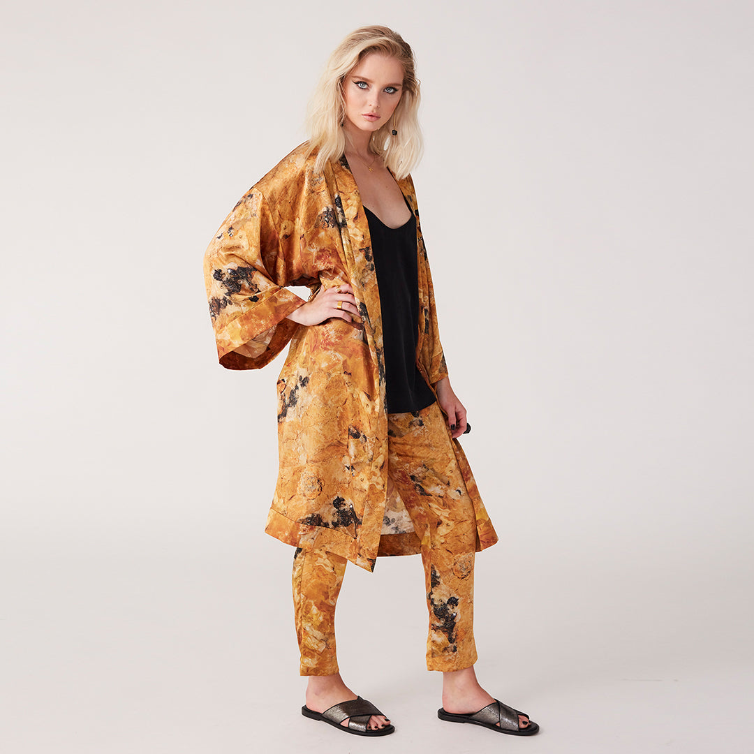 Rossellini Yellow Fluorite Kimono