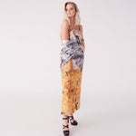 Pfeiffer Yellow Fluorite Slip Dress