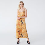 Pfeiffer Yellow Fluorite Slip Dress