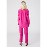 Ripley Fuchsia Silk Pants
