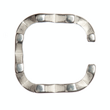 MMM Polished Sterling Silver Ear Cuff