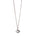 The Raw One Clear Quartz Necklace by Märta Larsson with raw clear quartz pendant on gold vermeil chain. Handcrafted quartz crystal necklace — fresh, minimalist, and light-catching.