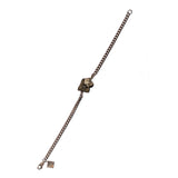 The Raw One Shiny Pyrite Bracelet Silver