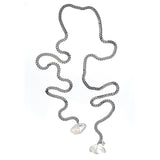 Tie me up Quartz Necklace Sterling Silver