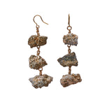 XXX Calcite/Pyrite Earrings
