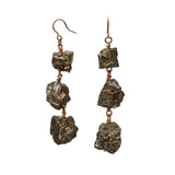 XXX Pyrite Earrings