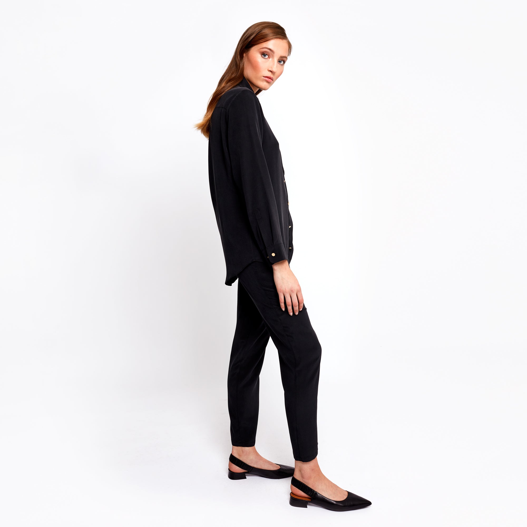 Smith Black Boyfriend Shirt