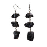 XXX Black Tourmaline Earrings