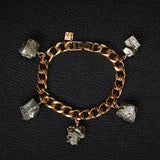 Wrist Collar Bracelet Pyrite