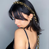 MMM Brushed Gold Vermeil Ear Cuff