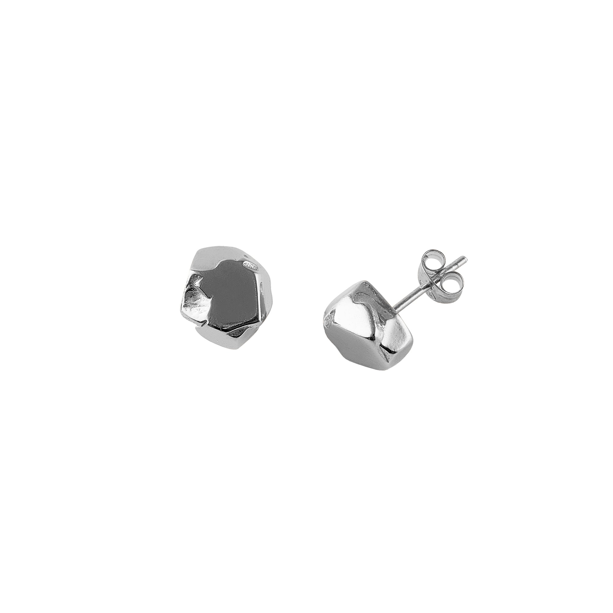 Iggy Stud Earrings Recycled Silver