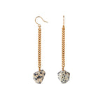Keep Me Hanging Dalmatian Earrings
