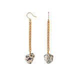 Keep Me Hanging Dalmatian Earrings