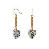 Keep Me Hanging Dalmatian Short Earrings