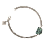 The Raw One Ruby Zoisite Bracelet Silver