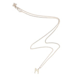 Signature Necklace Brushed Silver