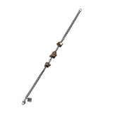 XXX Pyrite Bracelet Silver