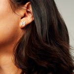 Signature Polished Silver Earrings