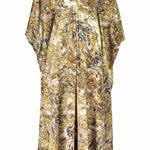 Dunaway Pyrite Metallic Silk Kaftan