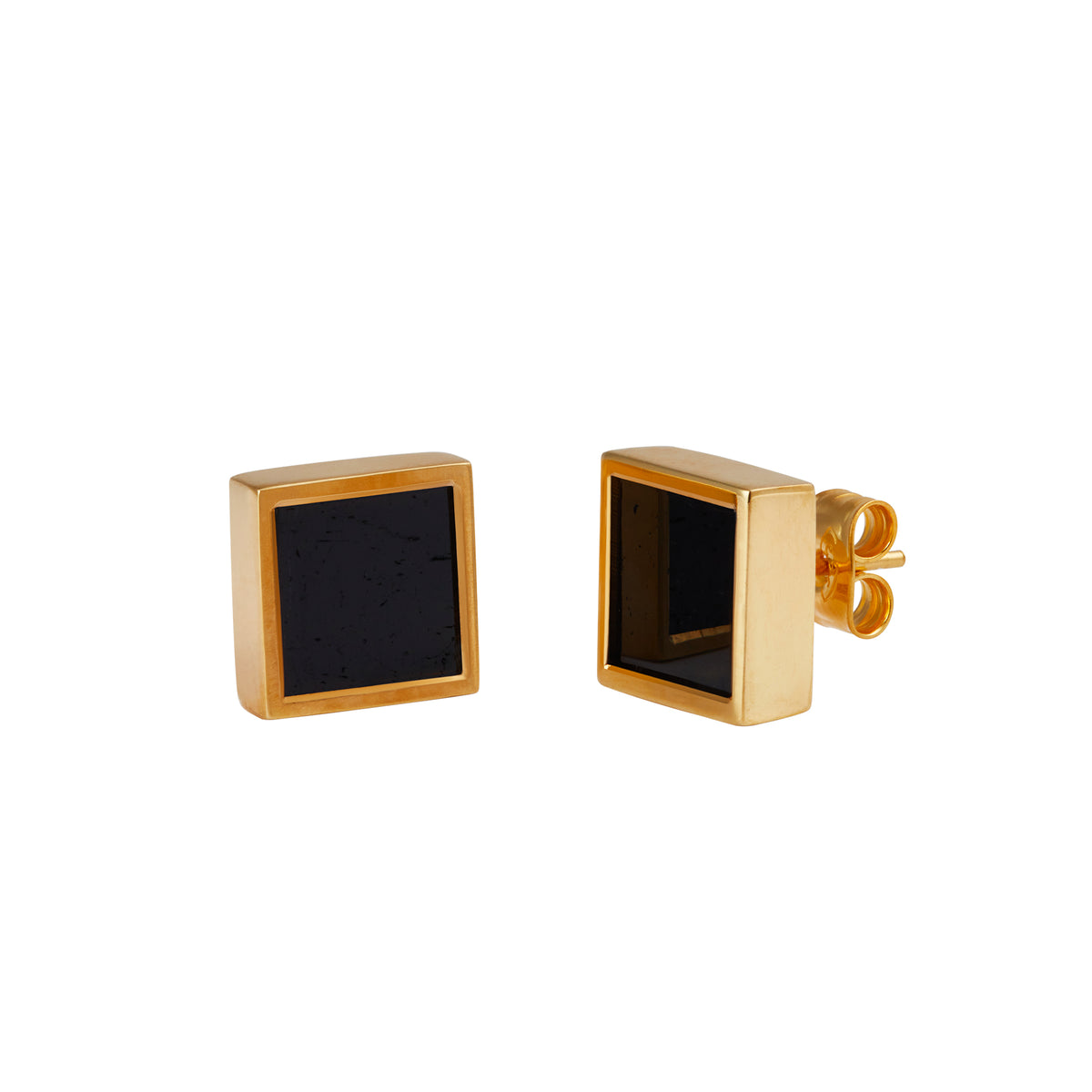 Mondrian Stud Earrings Tourmaline