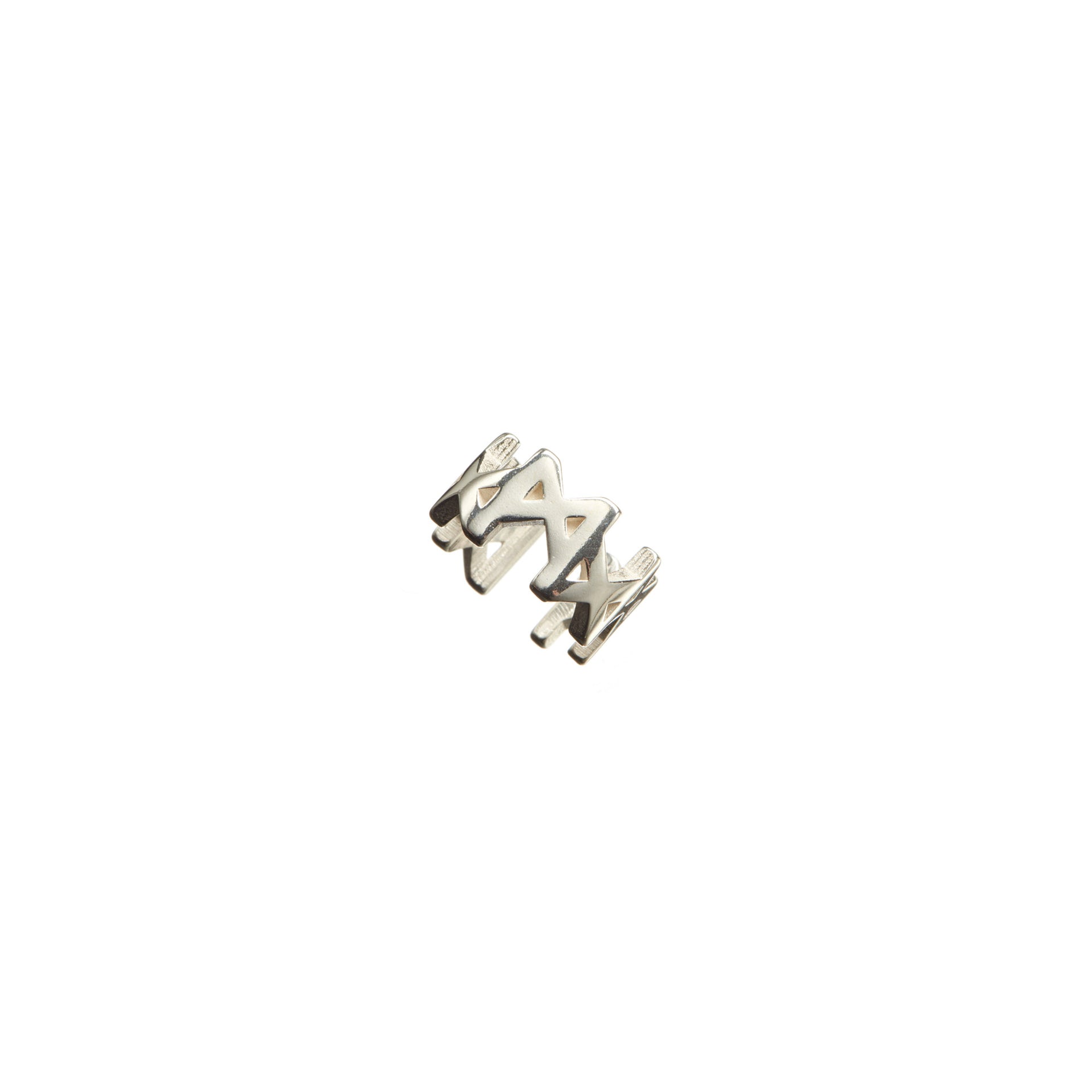 MMM Polished Sterling Ear Cuff
