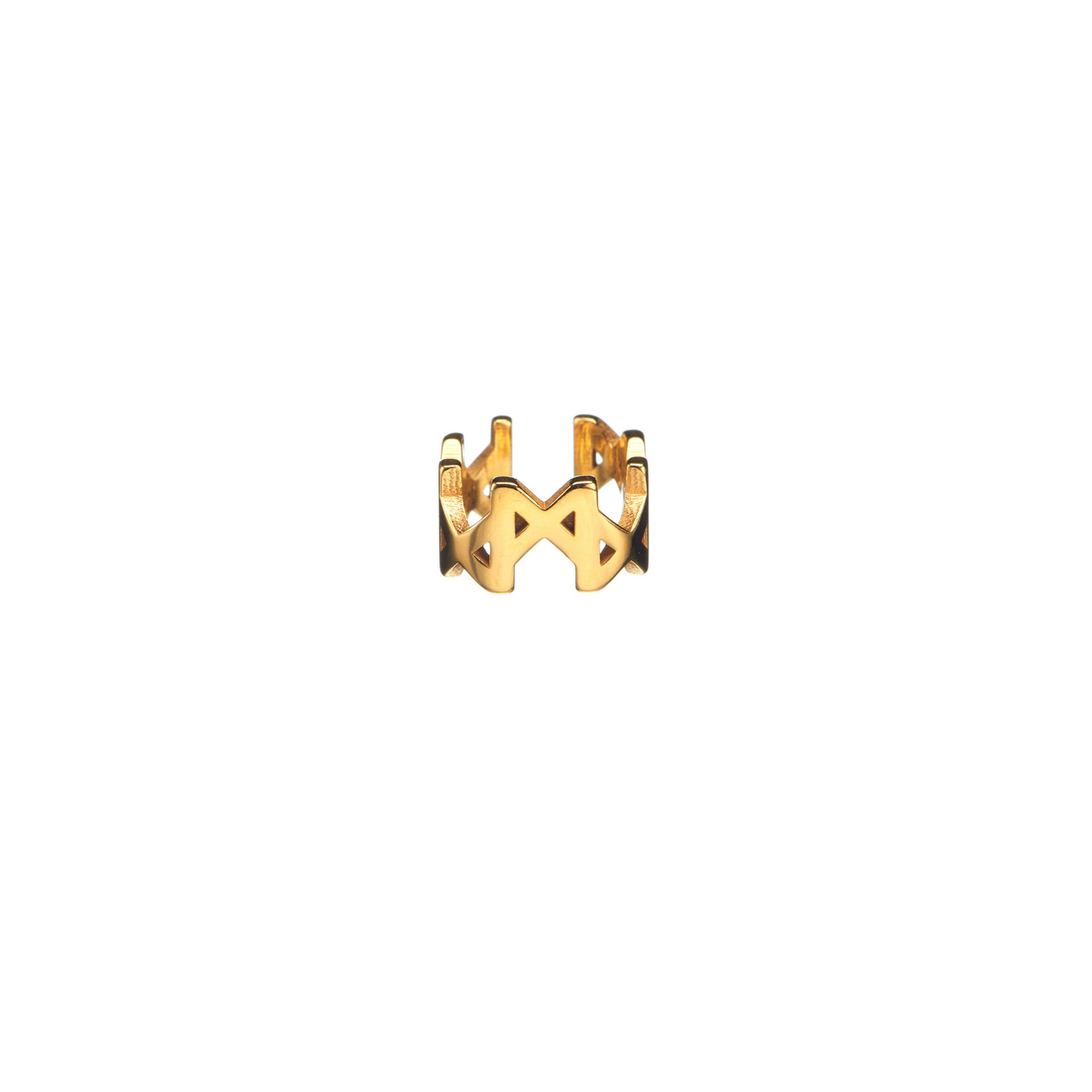 MMM Polished Vermeil Ear Cuff