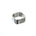 Signature Silver Ring by Märta Larsson in polished 925 sterling silver with a sculptural 10 mm engraved band, shown against a white background.