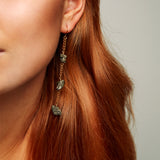 Longing Pyrite Earrings