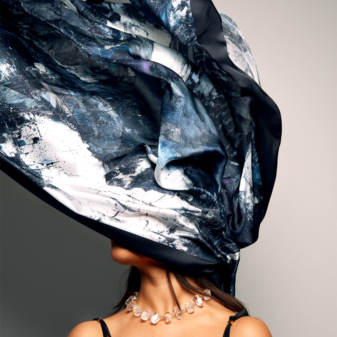 Galena Square Silk Scarf