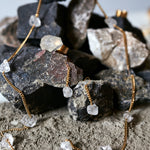 Lucky 13 Rough Quartz Necklace