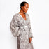 Del Rey Feathered Batwing Dress 