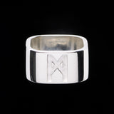 Signature Polished Silver Ring