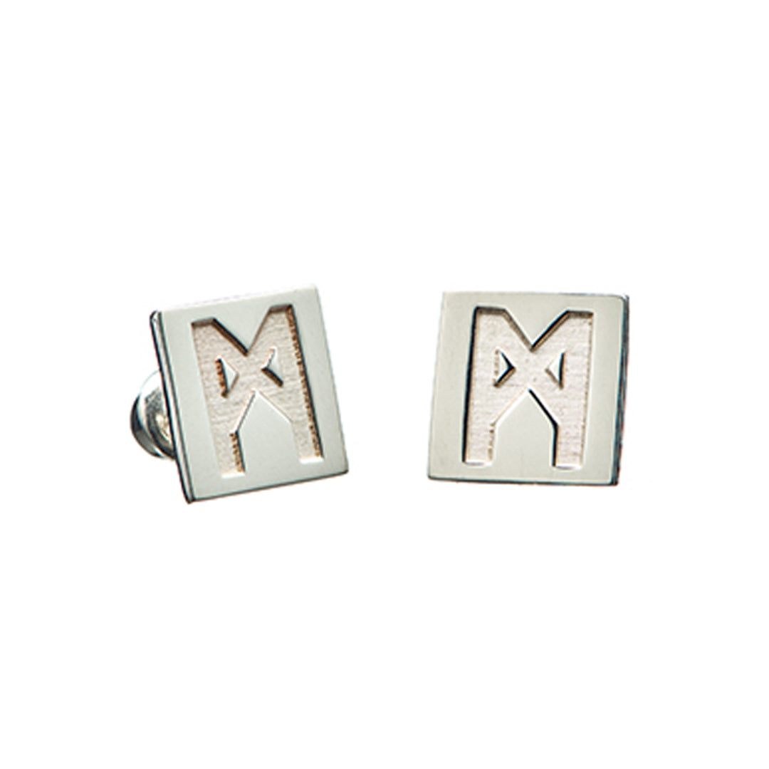 The “M” Convertible Black Tourmaline Earrings