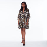 Dunaway Pyrite Crystal Short Kaftan