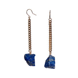 Keep Me Hanging Lapis Lazuli Earrings