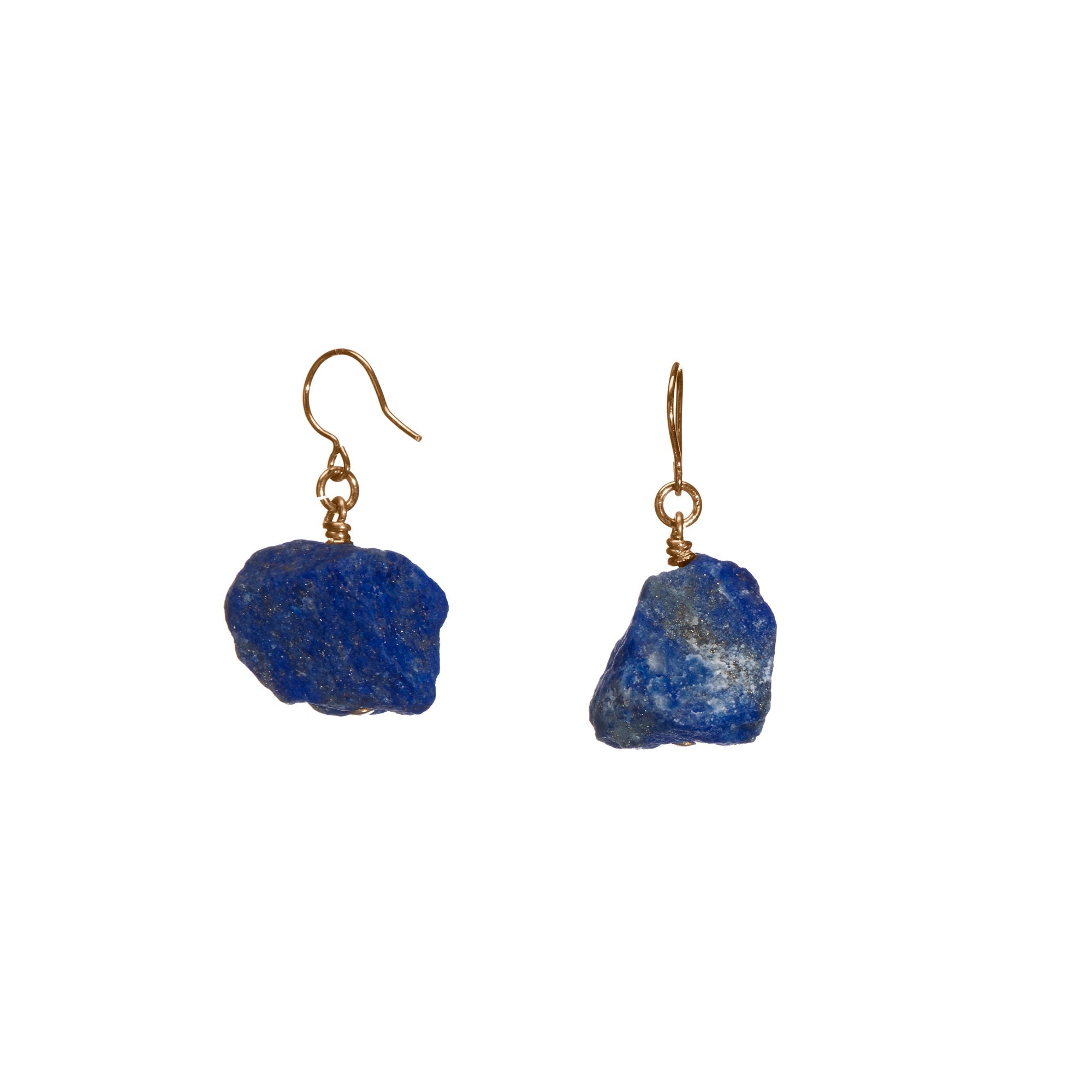 The Raw One Lapis Lazuli Earrings