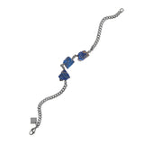 XXX Lapis Lazuli Bracelet Silver
