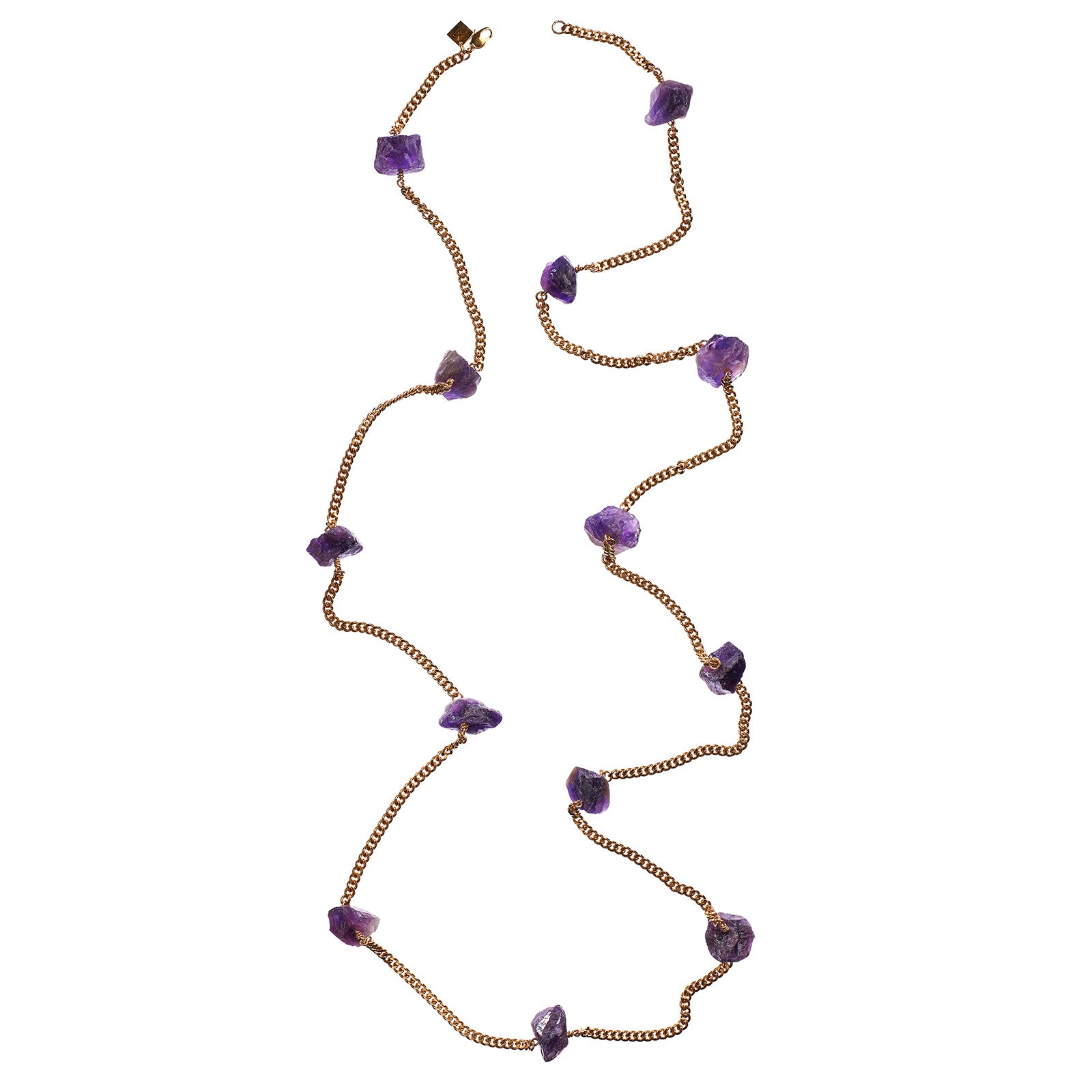 Lucky 13 Amethyst Necklace