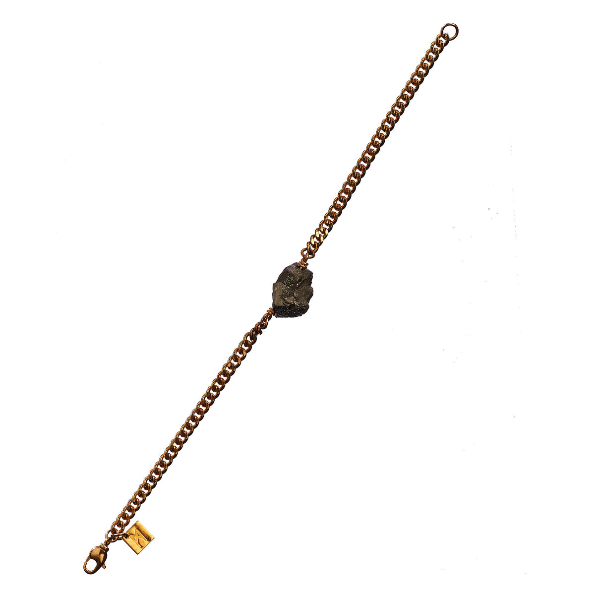 Raw One Pyrite Bracelet