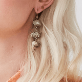 XXX Calcite/Pyrite Earrings