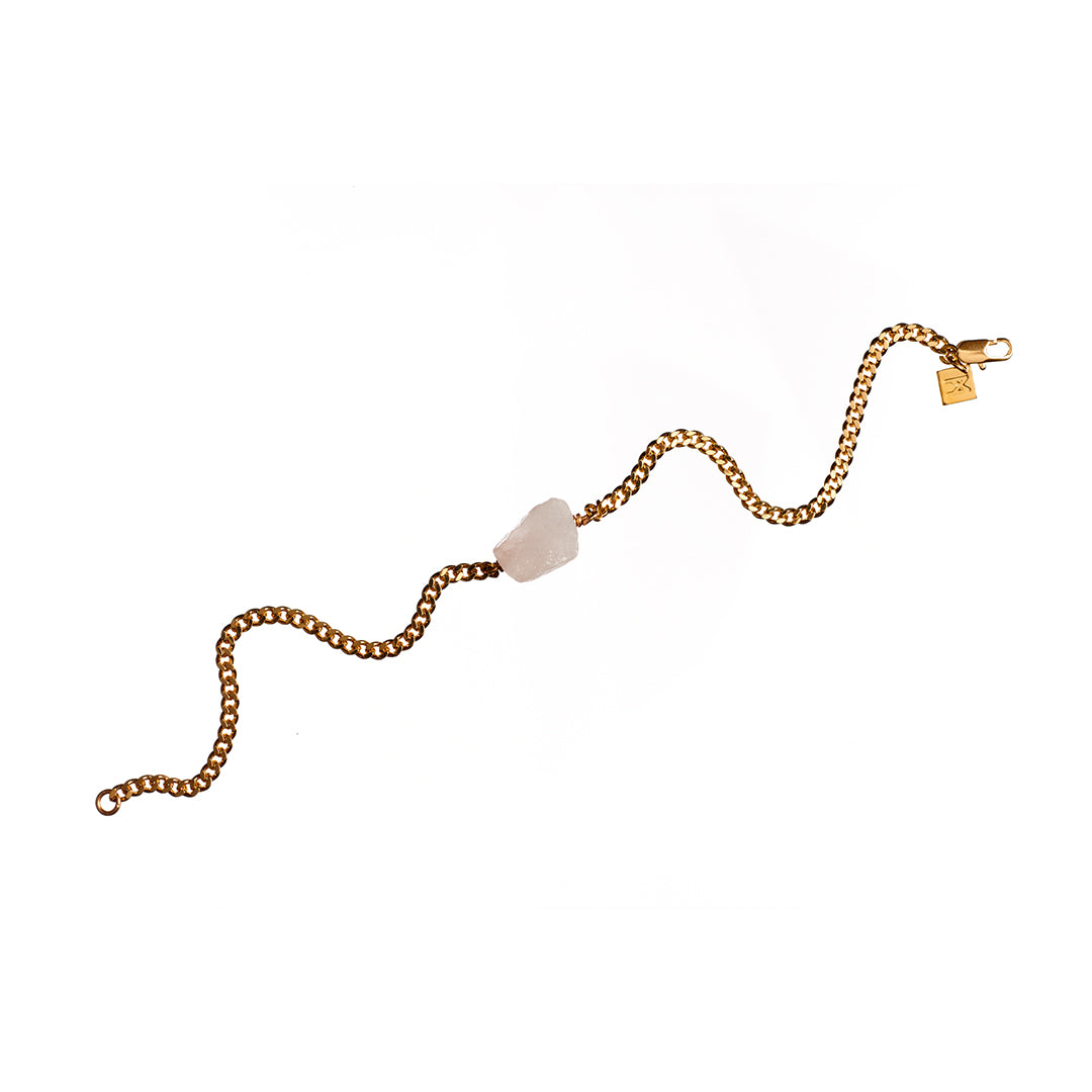 Raw One Quartz Anklet