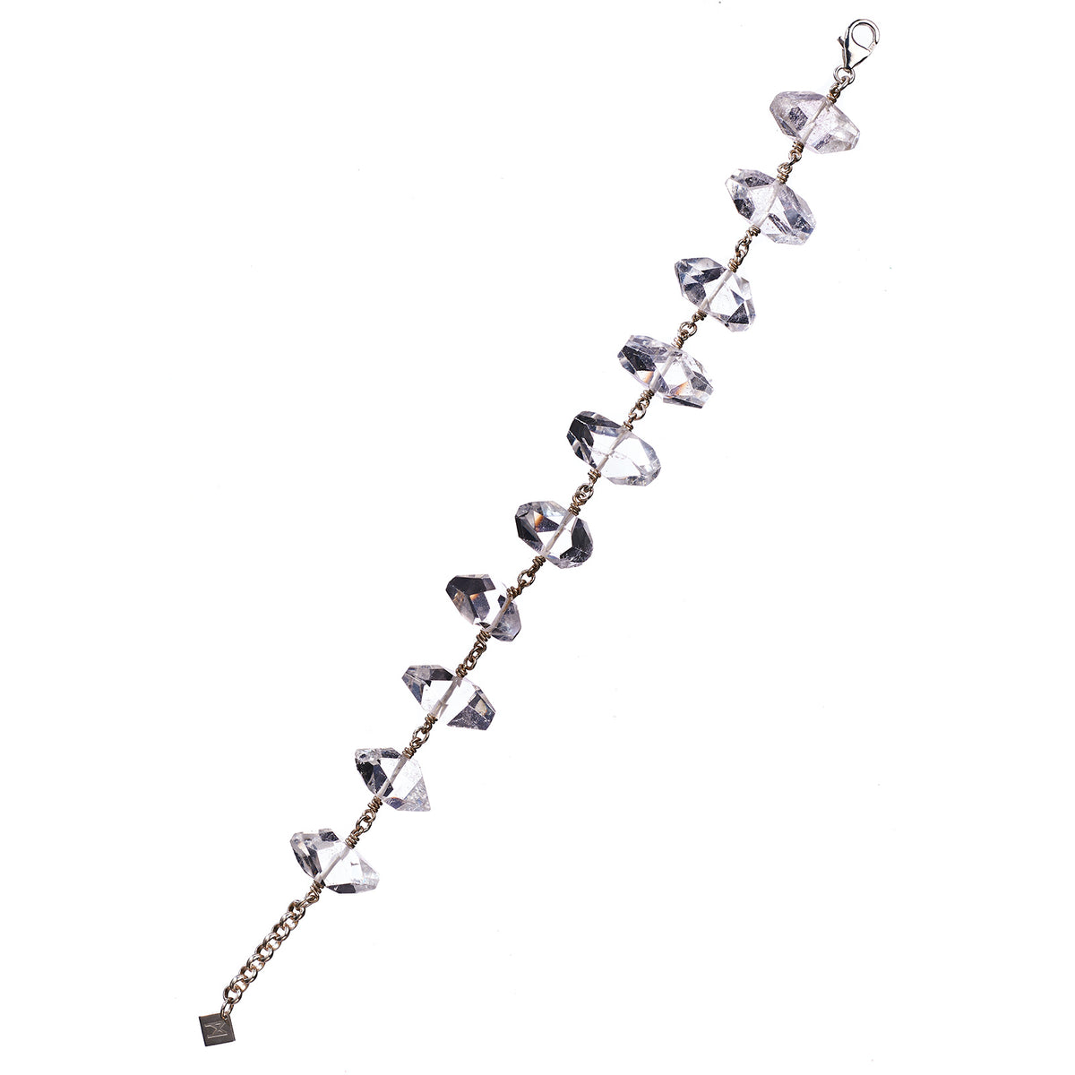 Not Pearl Bracelet Clear Quartz
