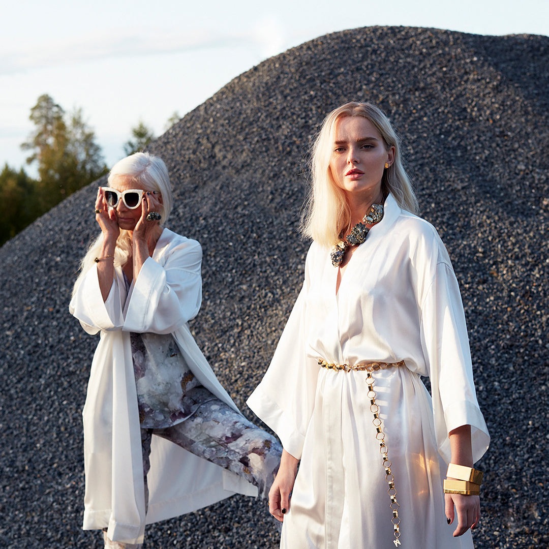 Rossellini Silk Kimono