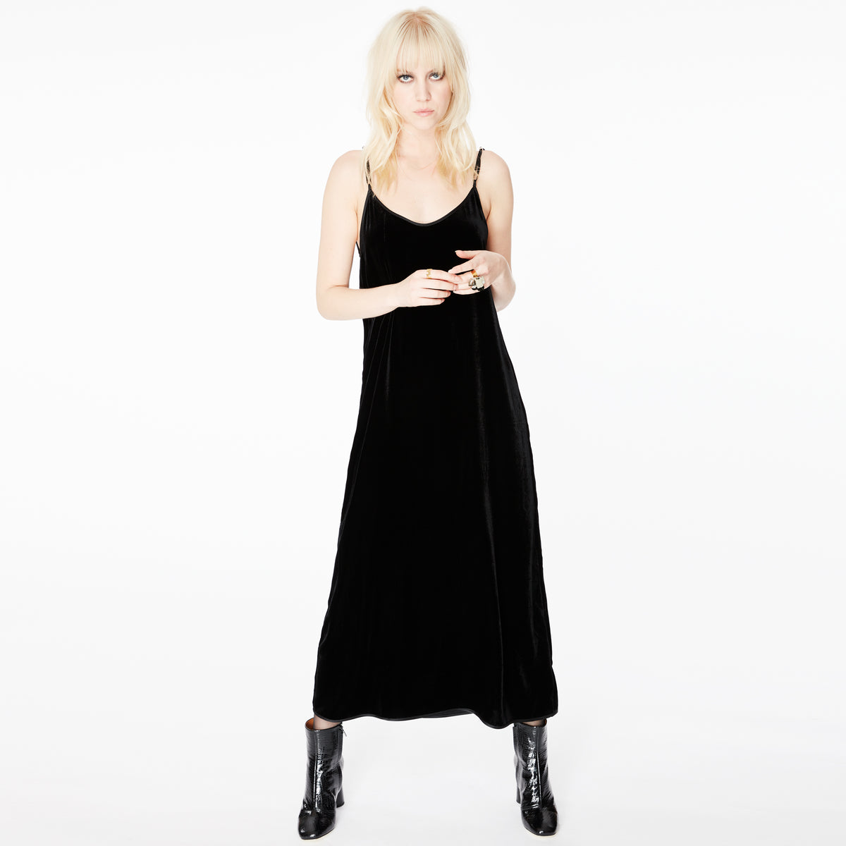 Pfeiffer Velvet Slip Dress
