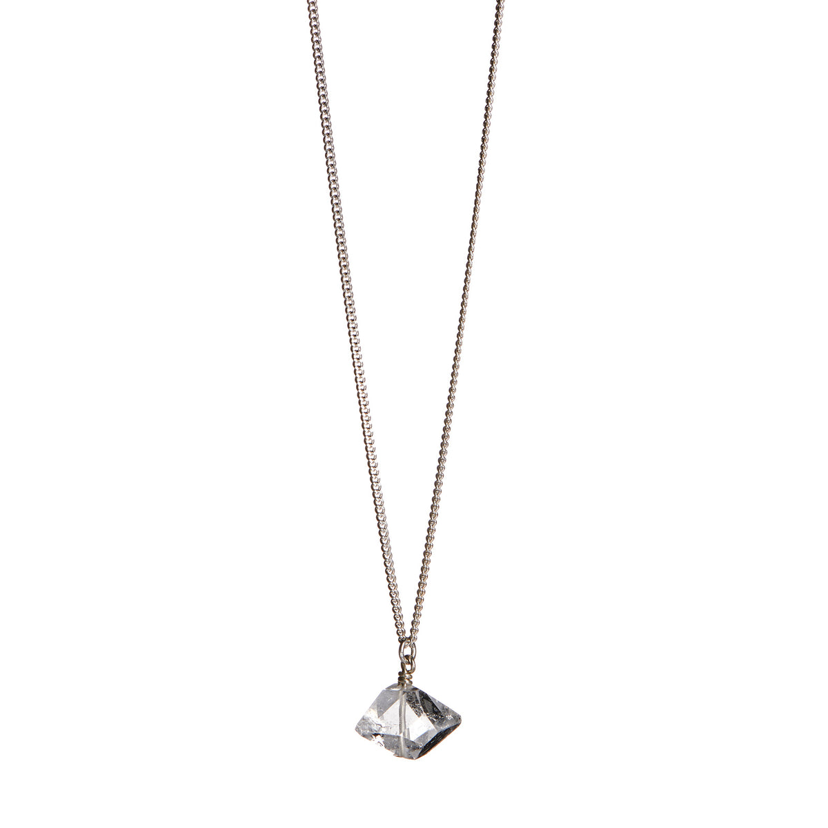 Raw One Clear Quartz Necklace