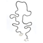 Tie me up Quartz Necklace Sterling Silver