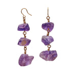 XXX Amethyst Earrings