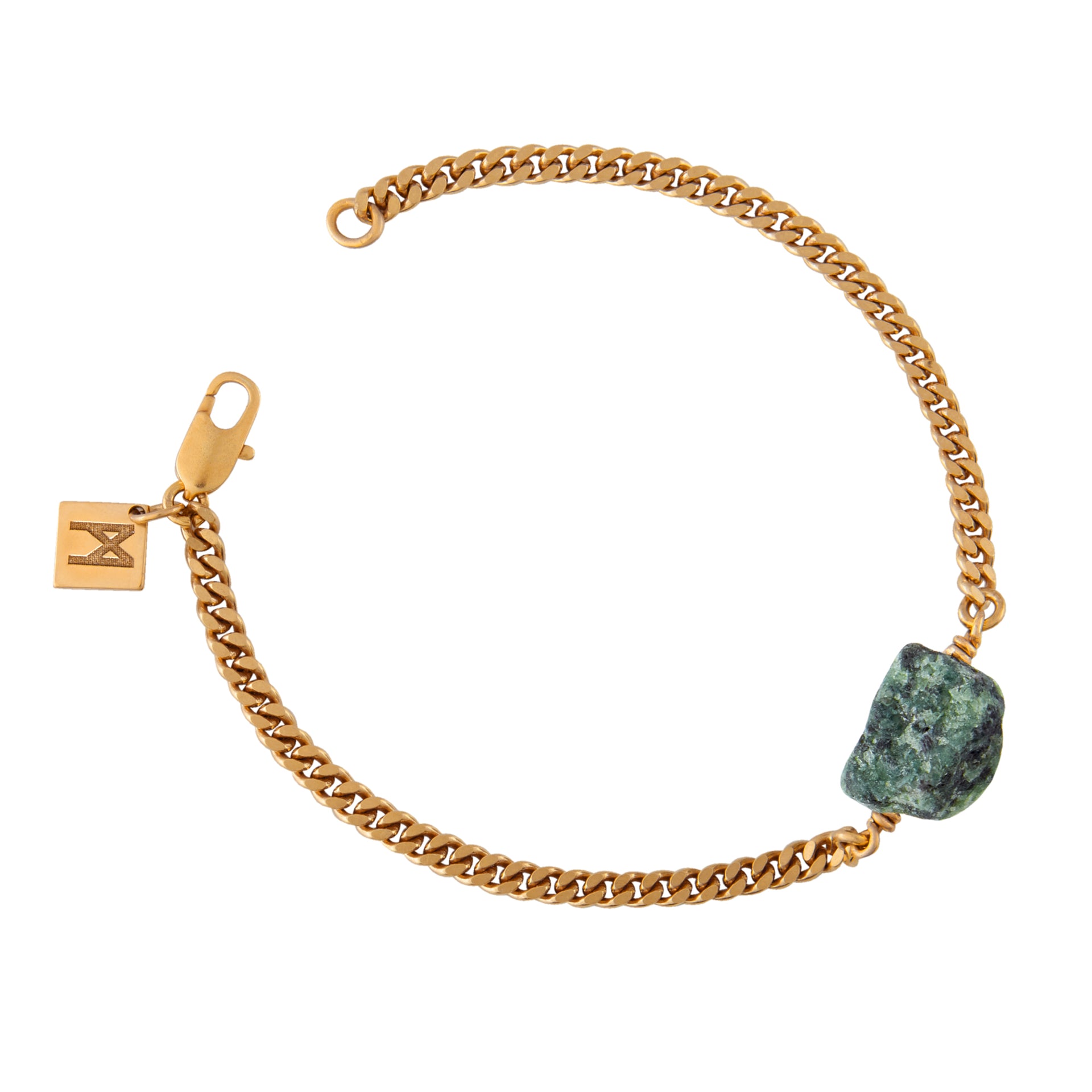 Raw One Ruby Zoisite Bracelet