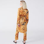 Carte Blanche Yellow Fluorite Shirt Dress