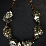 Not A Pearl Necklace XXL Art Edition Pyrite Crystal